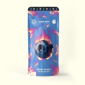 Photograph of product: DAZE OFF Pen 1g: Berry Blaze