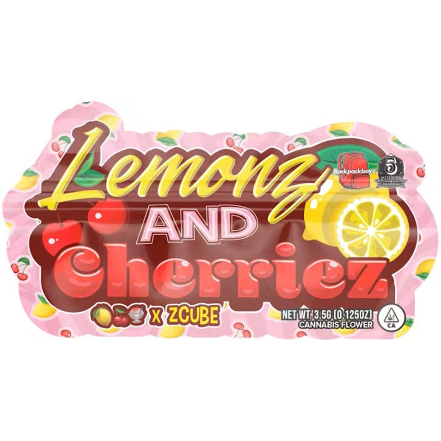 Photograph of product: Backpack Boyz: Lemonz & Cherriez (H) - 3.5g