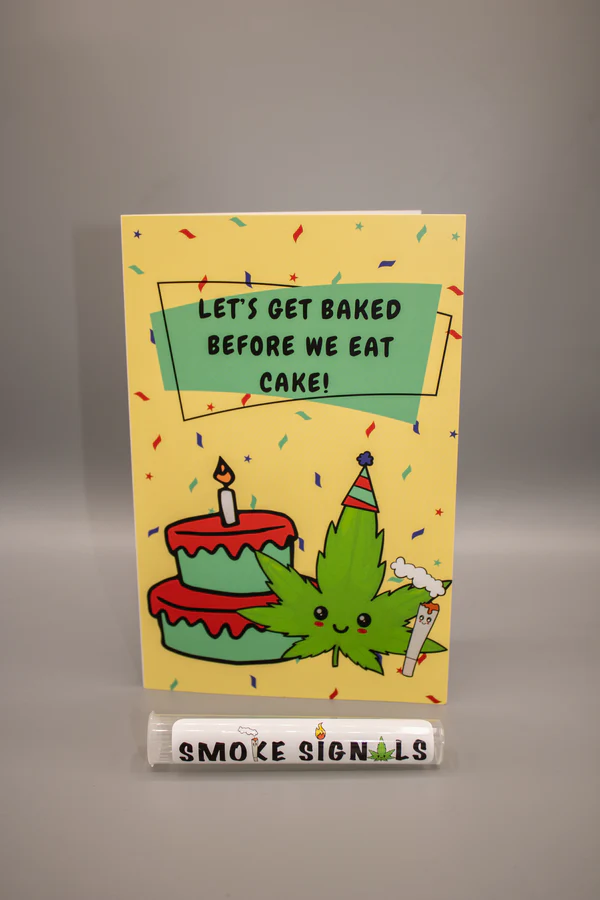 Photograph of product: Smoke Signals Greeting Card- Birthday