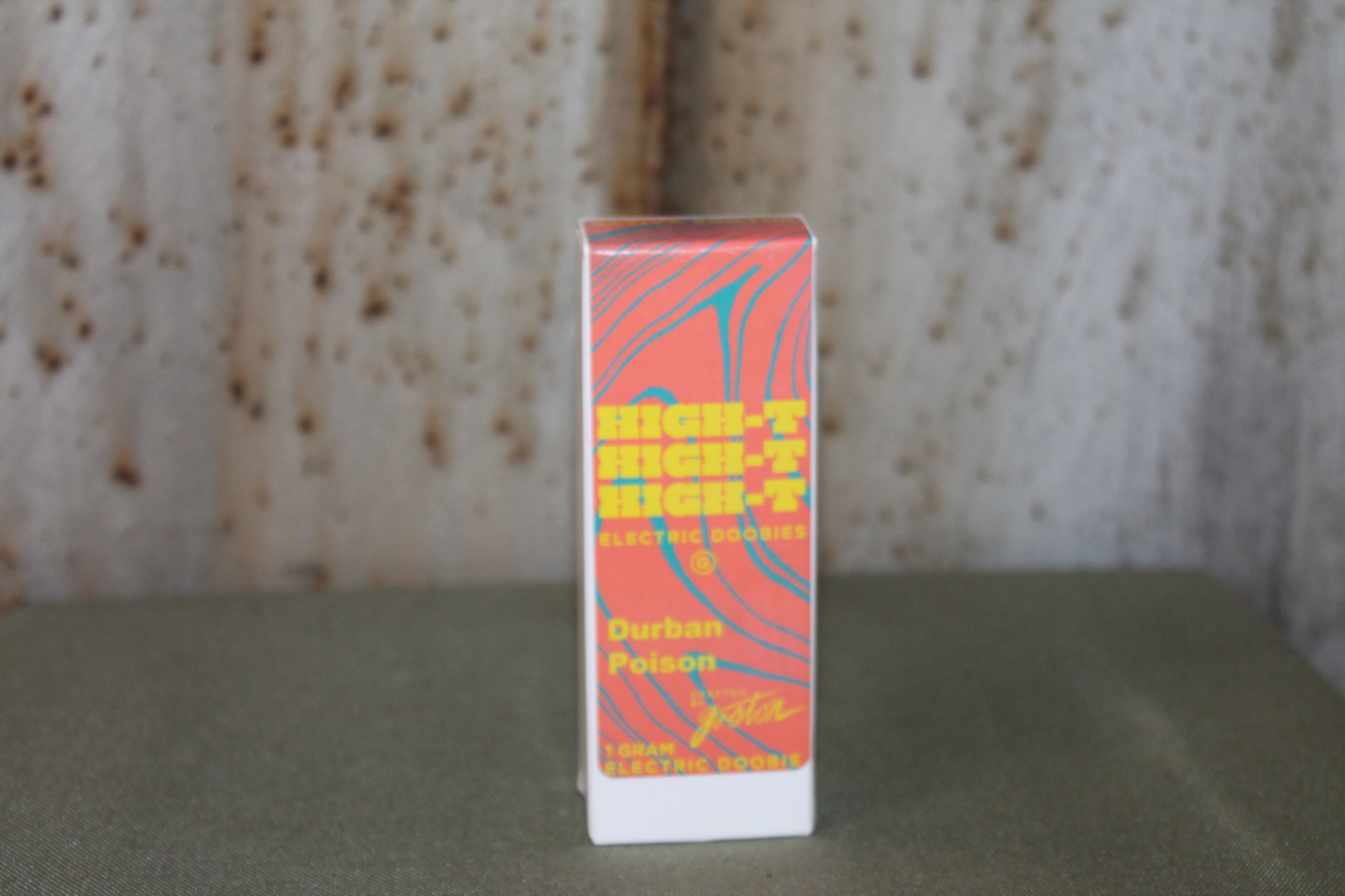 Photograph of product: Gaston I  High T (Durban Poison) Vape Cart