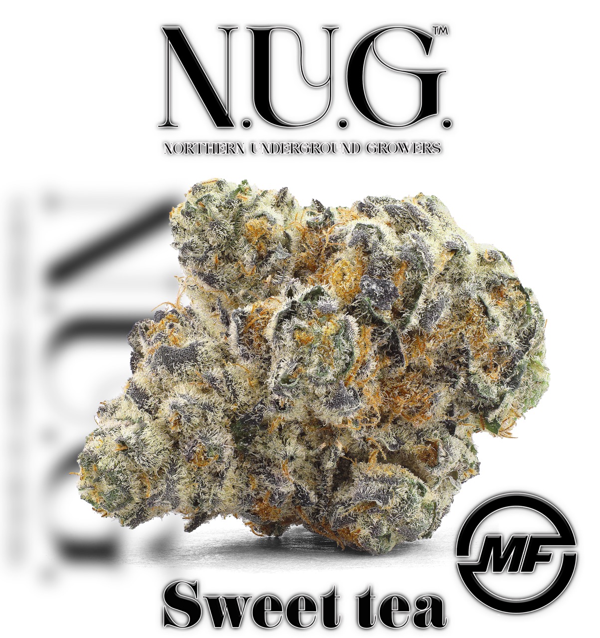 Photograph of product: N.U.G | Glitter Tea | Pre-Packed Eighth | 3.5g