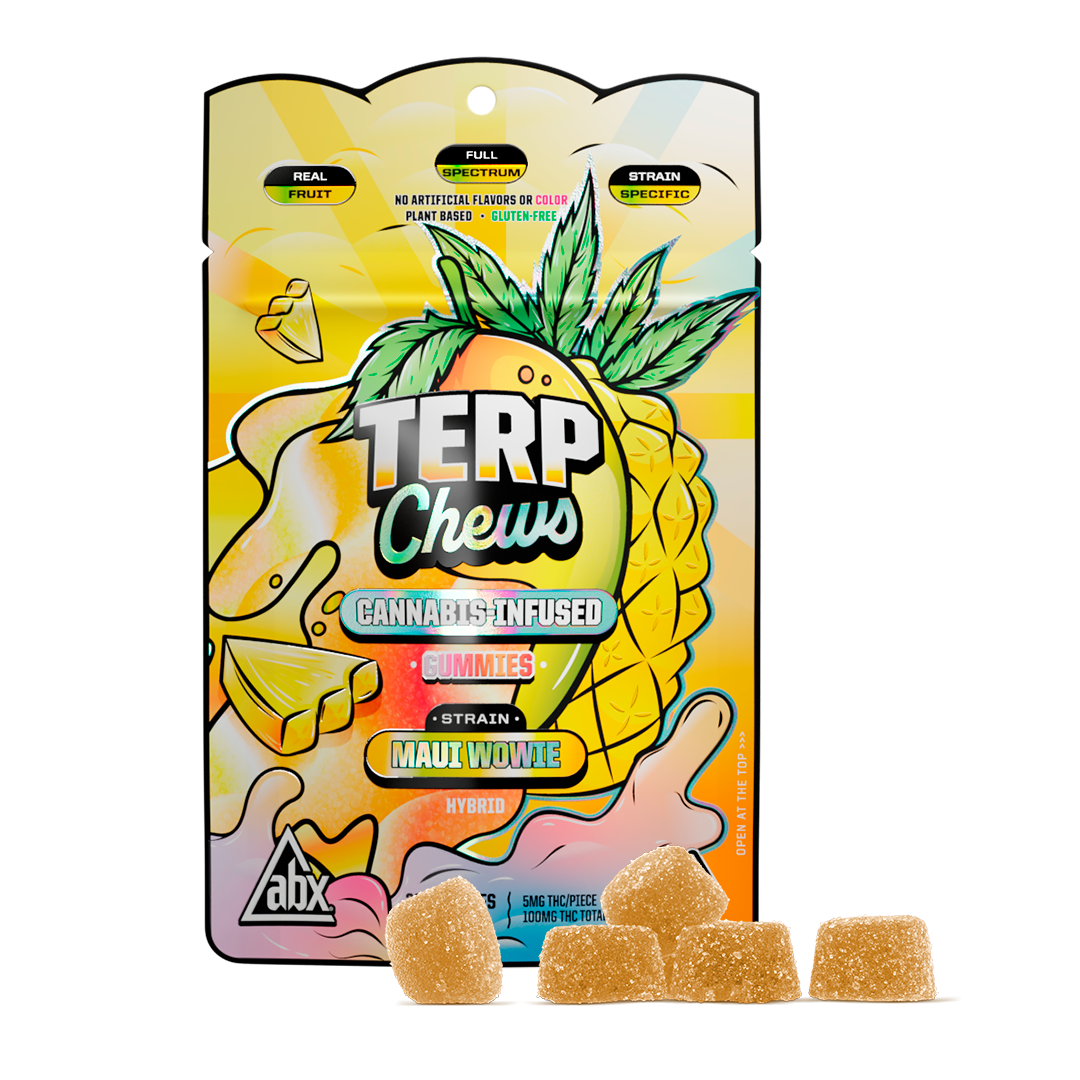 Photograph of product: ABX Maui Wowie Terp Chews (5mg x 20ct) 100mg