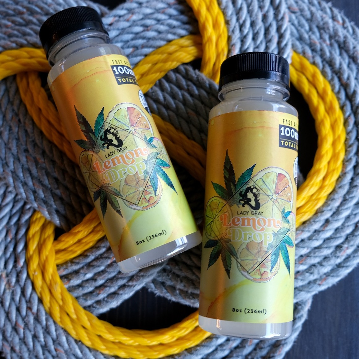 Photograph of product: Lemon Drop (100mg) Lemonade by Lady Gray