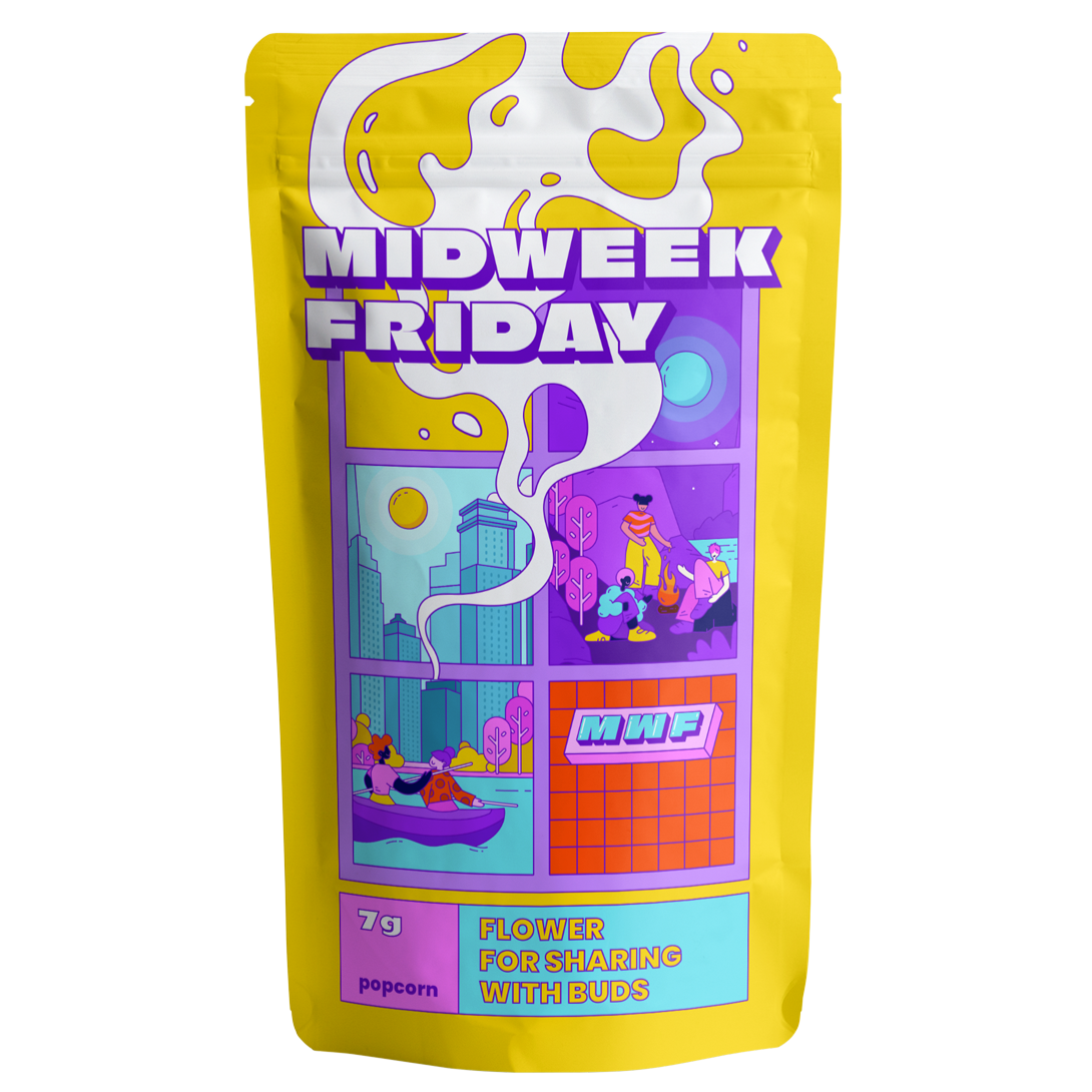 Photograph of product: MWF - Popcorn Windy City OG - 7g