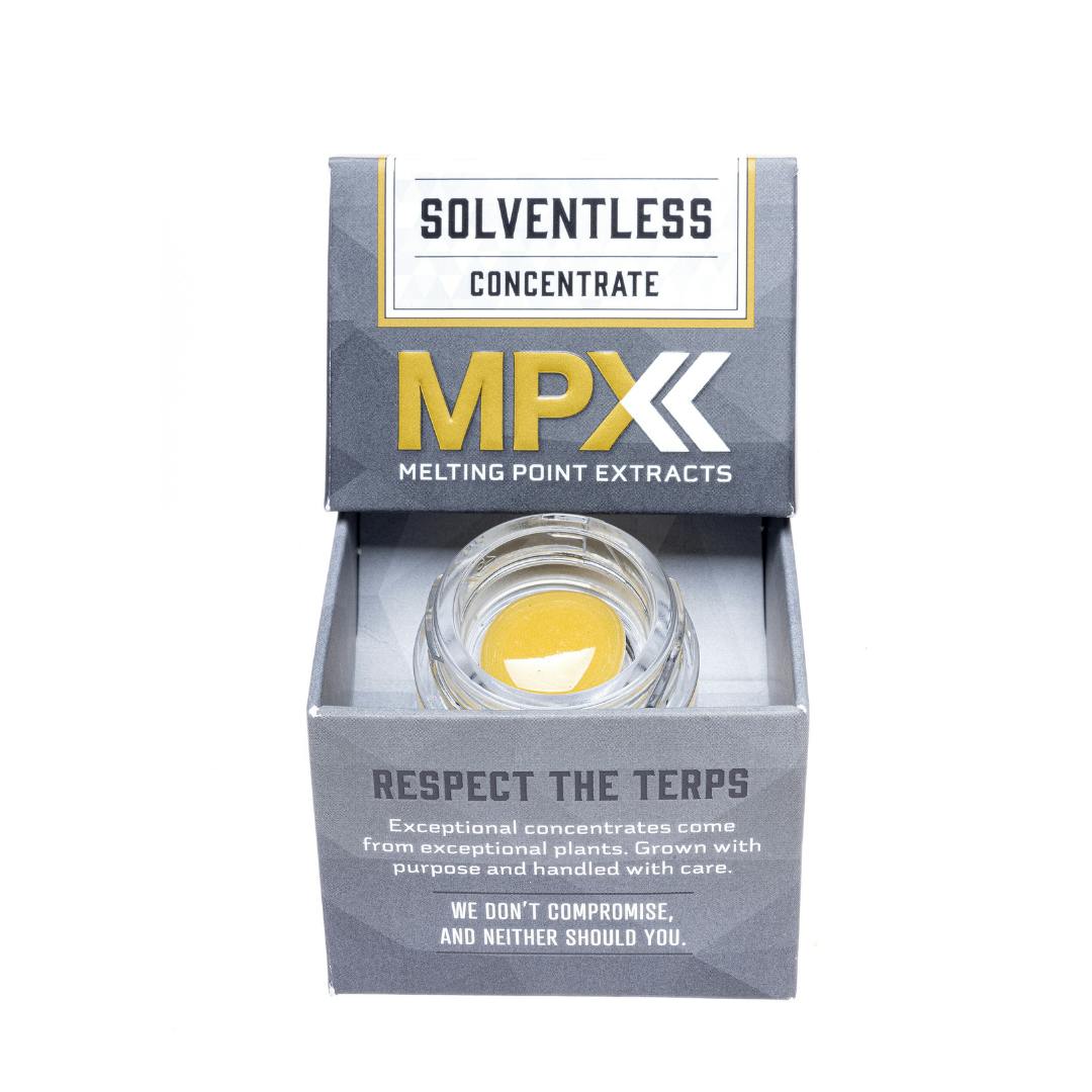 Photograph of product: MPX- Rainbow Belts 3.0 Rosin