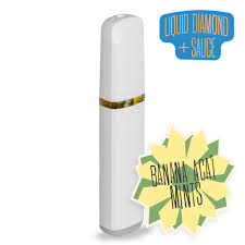 Photograph of product: District Oui'd | Banana Acai Mints | Liquid Diamond & Sauce Disposable
