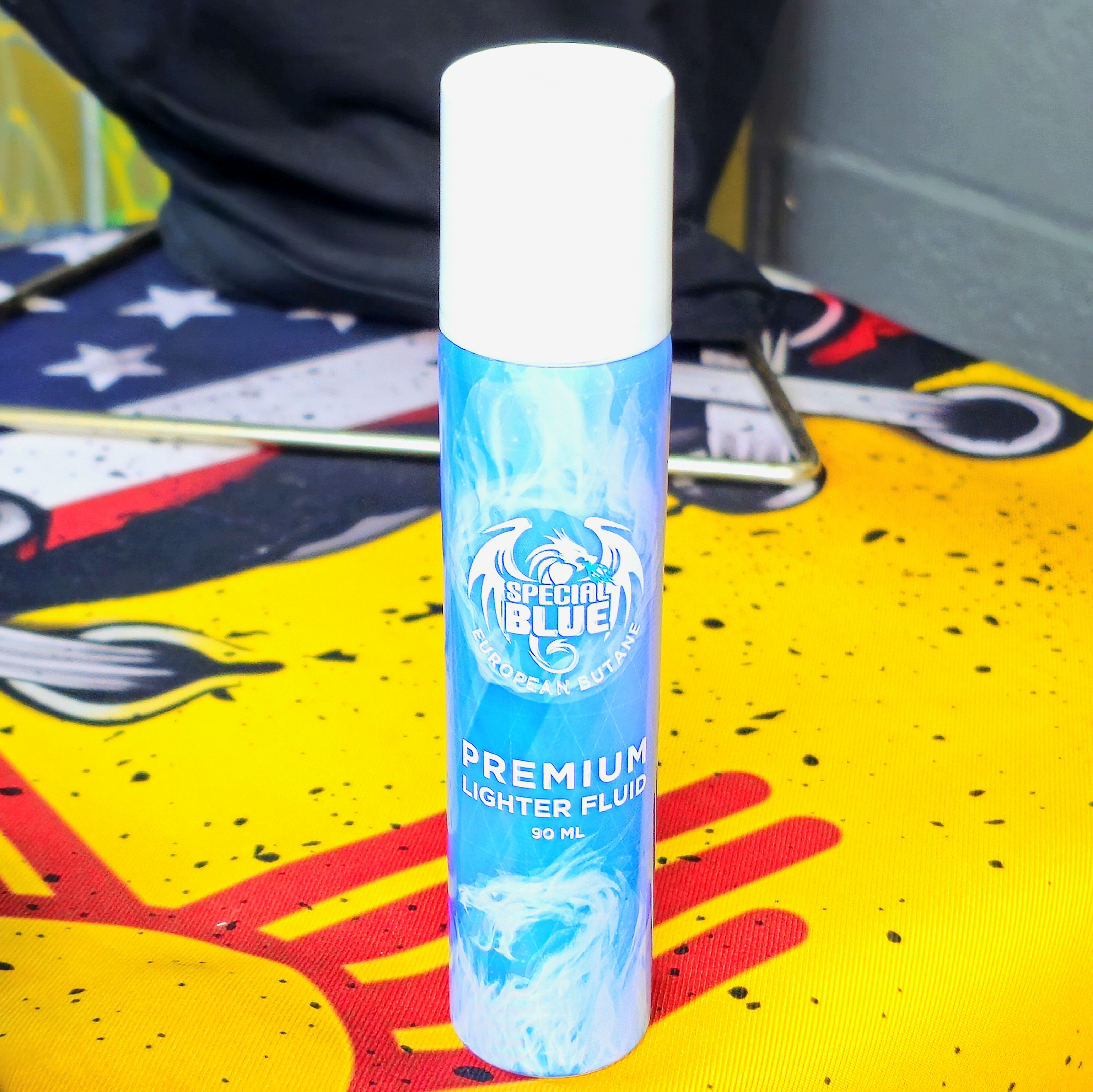 Photograph of product: Special Blue | Butane Lighter Fluid | 1100