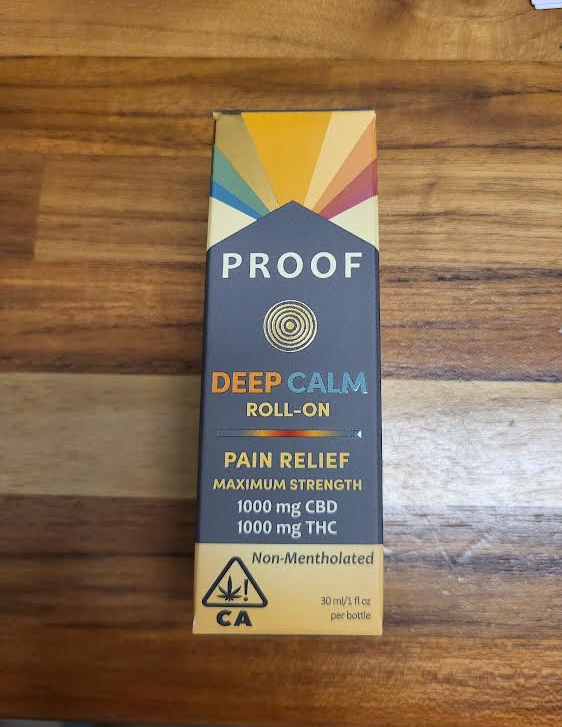 Photograph of product: PROOF | Deep Calm Roll-On | 30ml