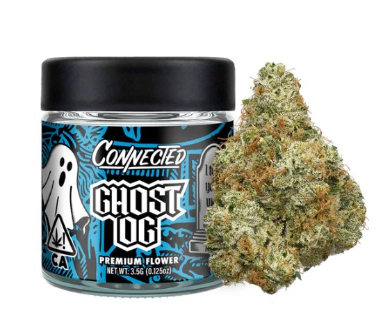 Photograph of product: Connected - Flower - Ghost OG (H) (3.5g)