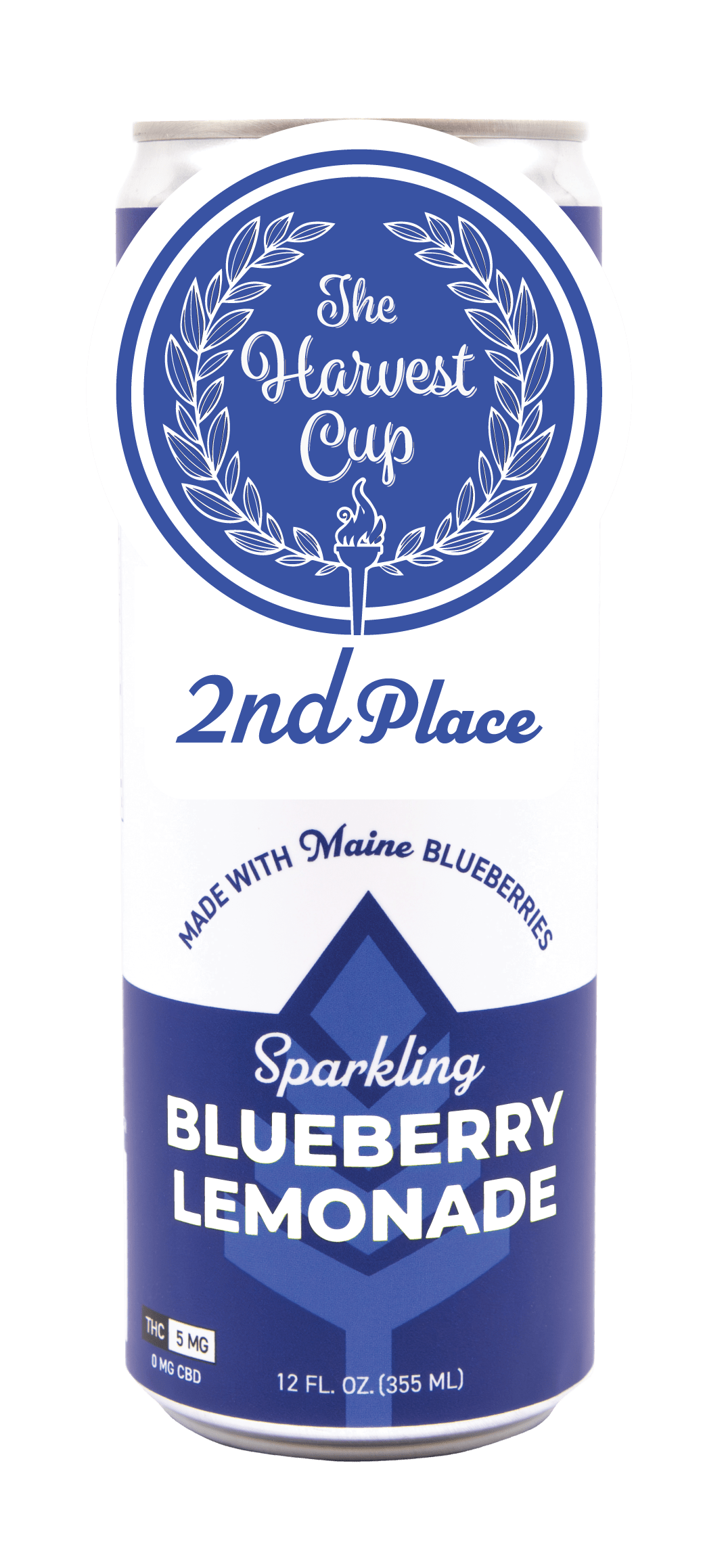 Photograph of product: Sparkling Blueberry Lemonade | 5mg Infused Drink | PINE + STAR