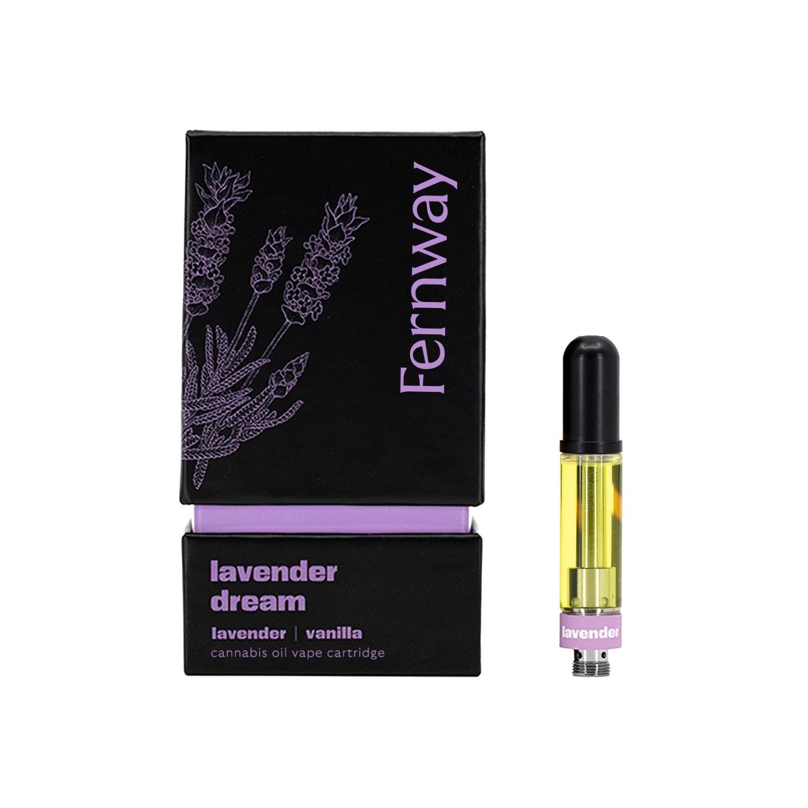 Photograph of product: Fernway - Lavender Dream 1.0g Vape Cartridge (I)
