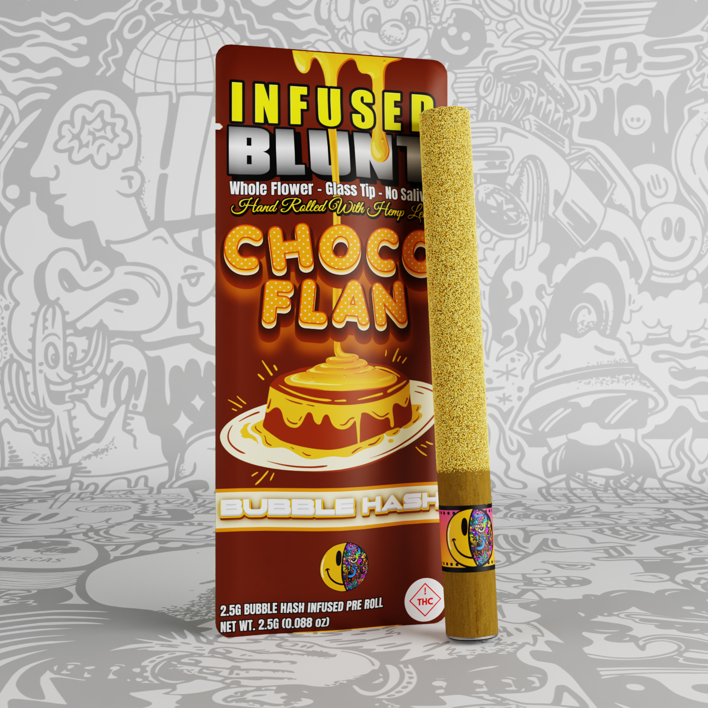 Photograph of product: HeadSpace Infused Blunt - Choco Flan