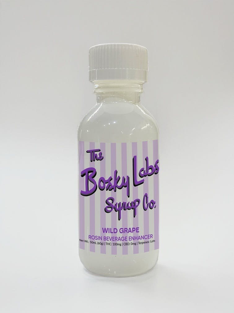 Photograph of product: Wild Grape | 100 mg Syrup | Bosky Labs