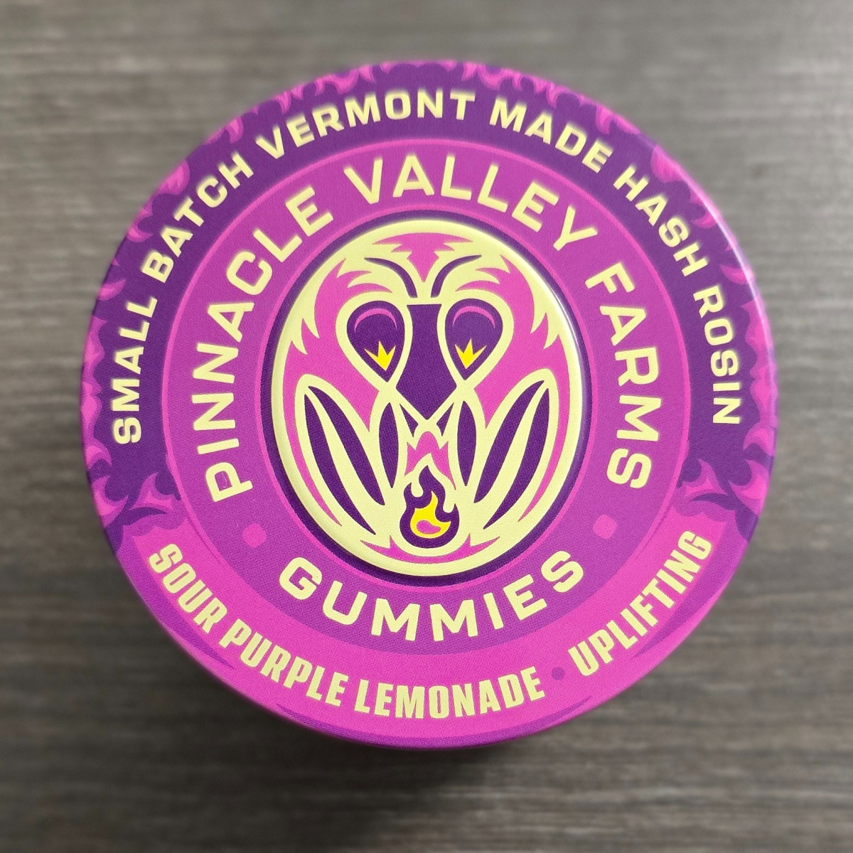 Photograph of product: Pinnacle Valley Farms - Sour Purple Lemonade- 20x - 5mg TH-oui