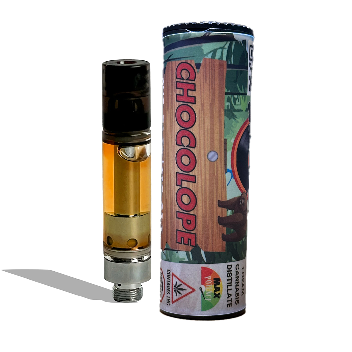 Photograph of product: Chocolope | 1g Distillate Vape Cart | Boopa