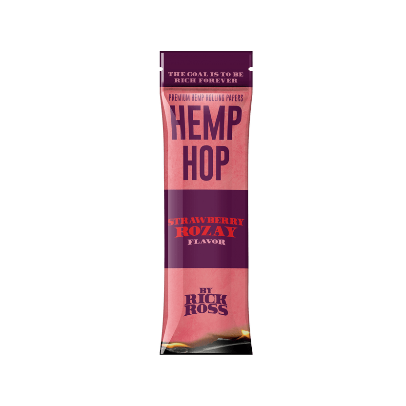 Photograph of product: Strawberry Roze Hemp Wrap Rick Ross
