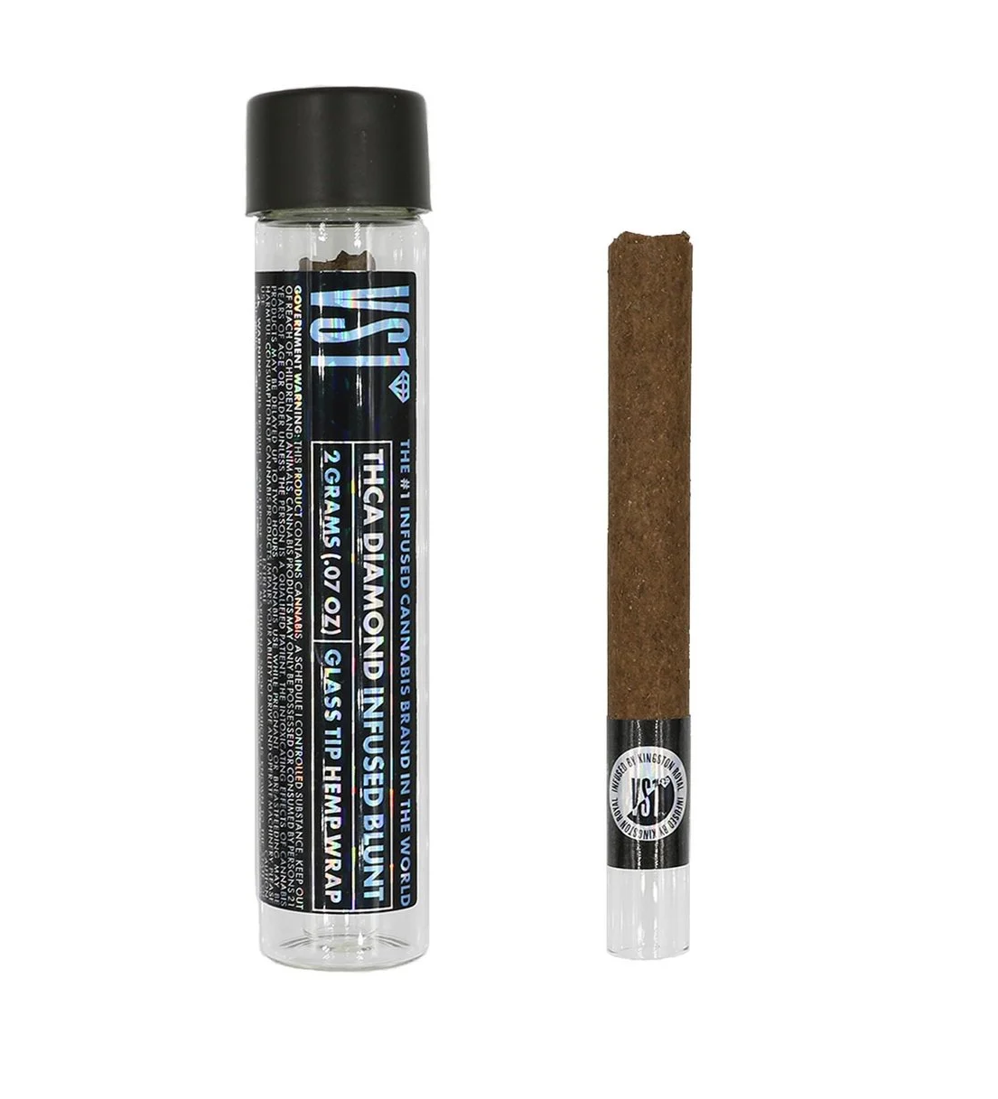 Photograph of Product: 2g Motor Breath x GG4 (Indica Hybrid) Diamond Infused Blunt THC:44% $23