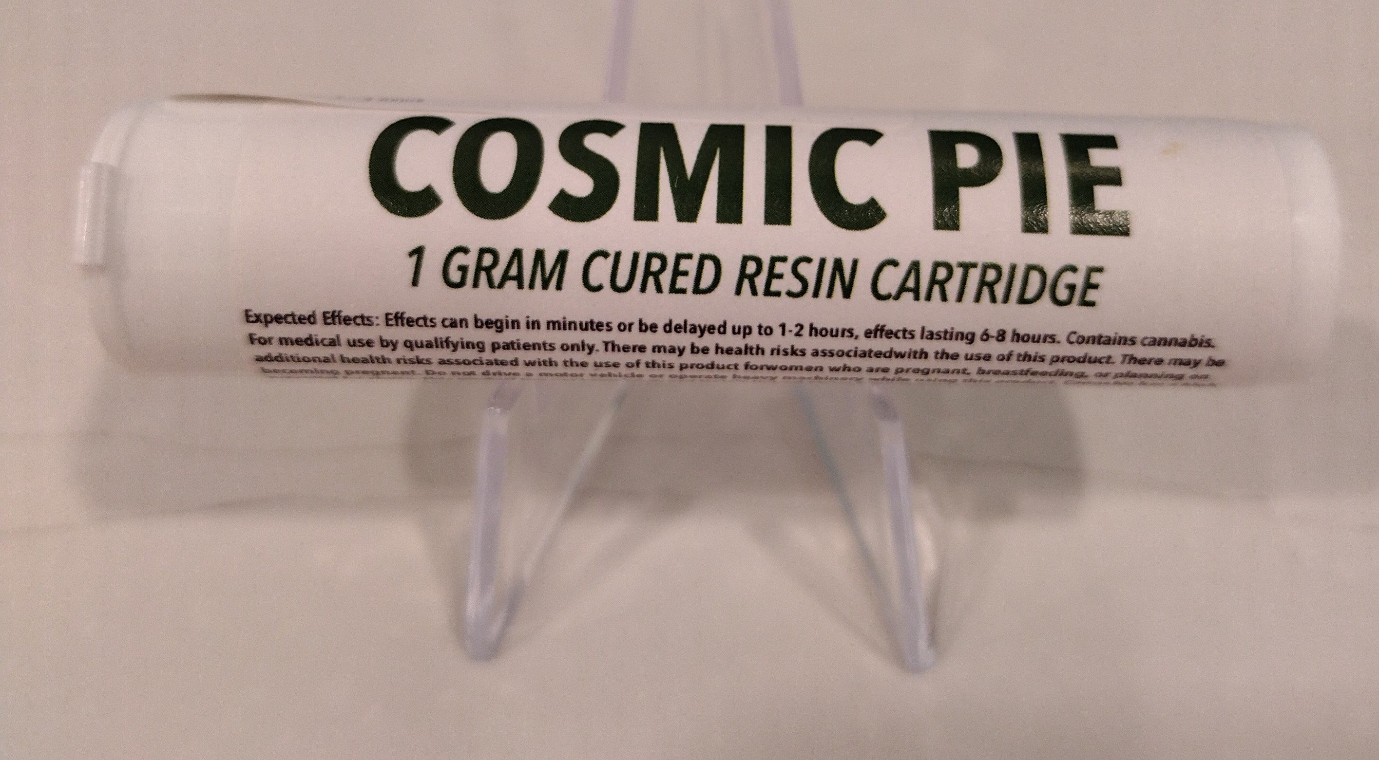 Photograph of product: Dakota Health & Wellness - Cosmic Pie  - 1g Cured Resin Cartridge