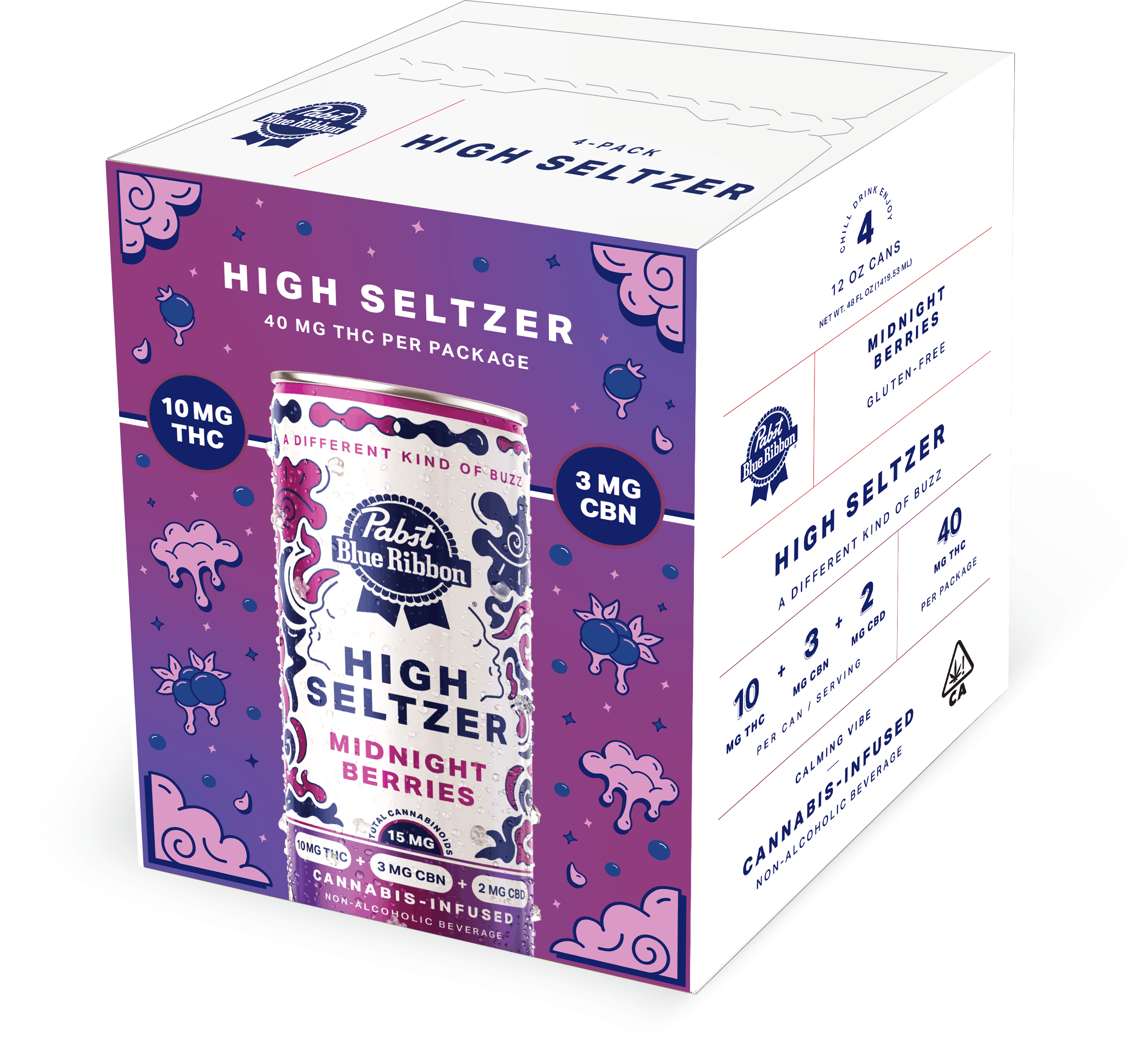Photograph of product: MIDNIGHT BERRIES - 4-PACK