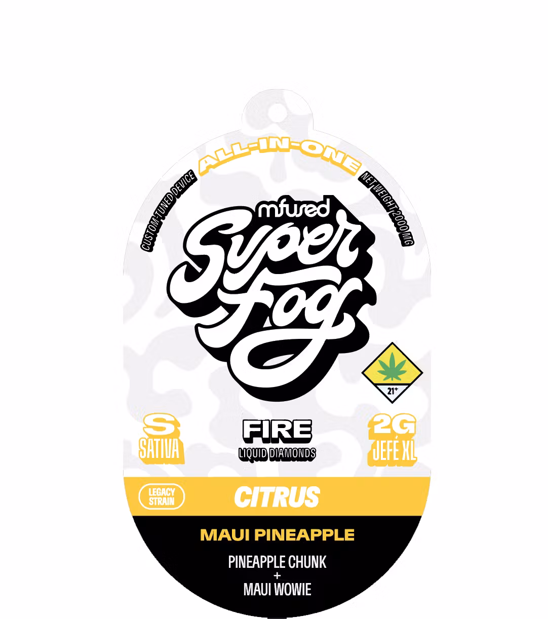 Photograph of product: MFUSED Fire Liquid Diamonds AIO | Maui Pineapple