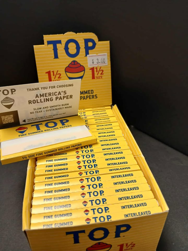 Photograph of product: TOP ROLLING PAPERS | $3