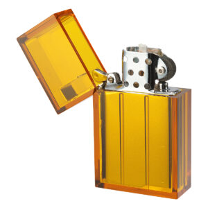 Photograph of product: Hard Edge Lighter | Clear Yellow