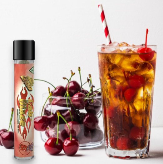 Photograph of product: Cali-Blaze - Liquid Diamond Pre-roll 1.2g - Cherry Cola - Hybrid