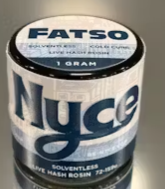 Photograph of product: Nyce | Fatso | Rosin Jar | 1g