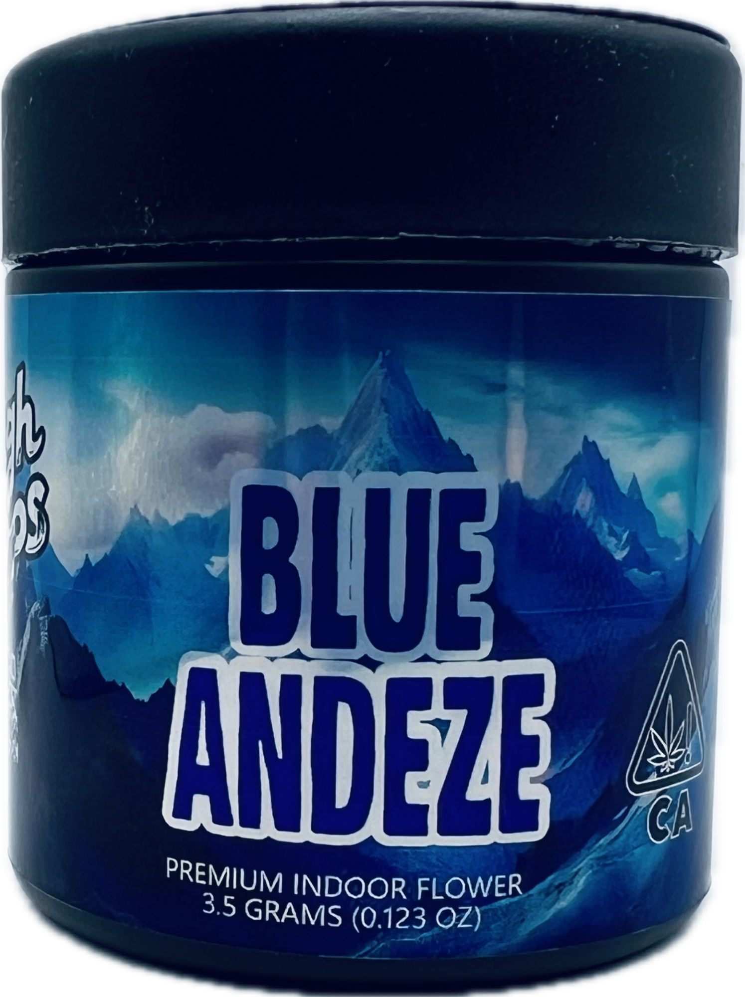 Photograph of product: Blue Andeze 3.5g Jar - High Tops