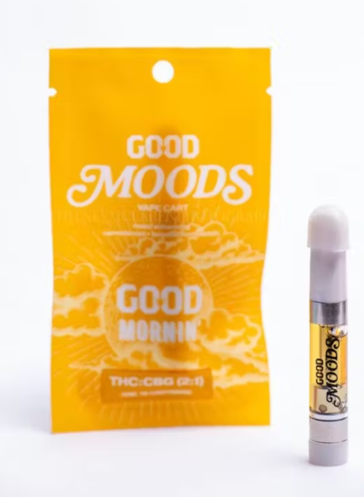 Photograph of product: GOOD Morning 2:1 TH-oui:CBG Cartridge