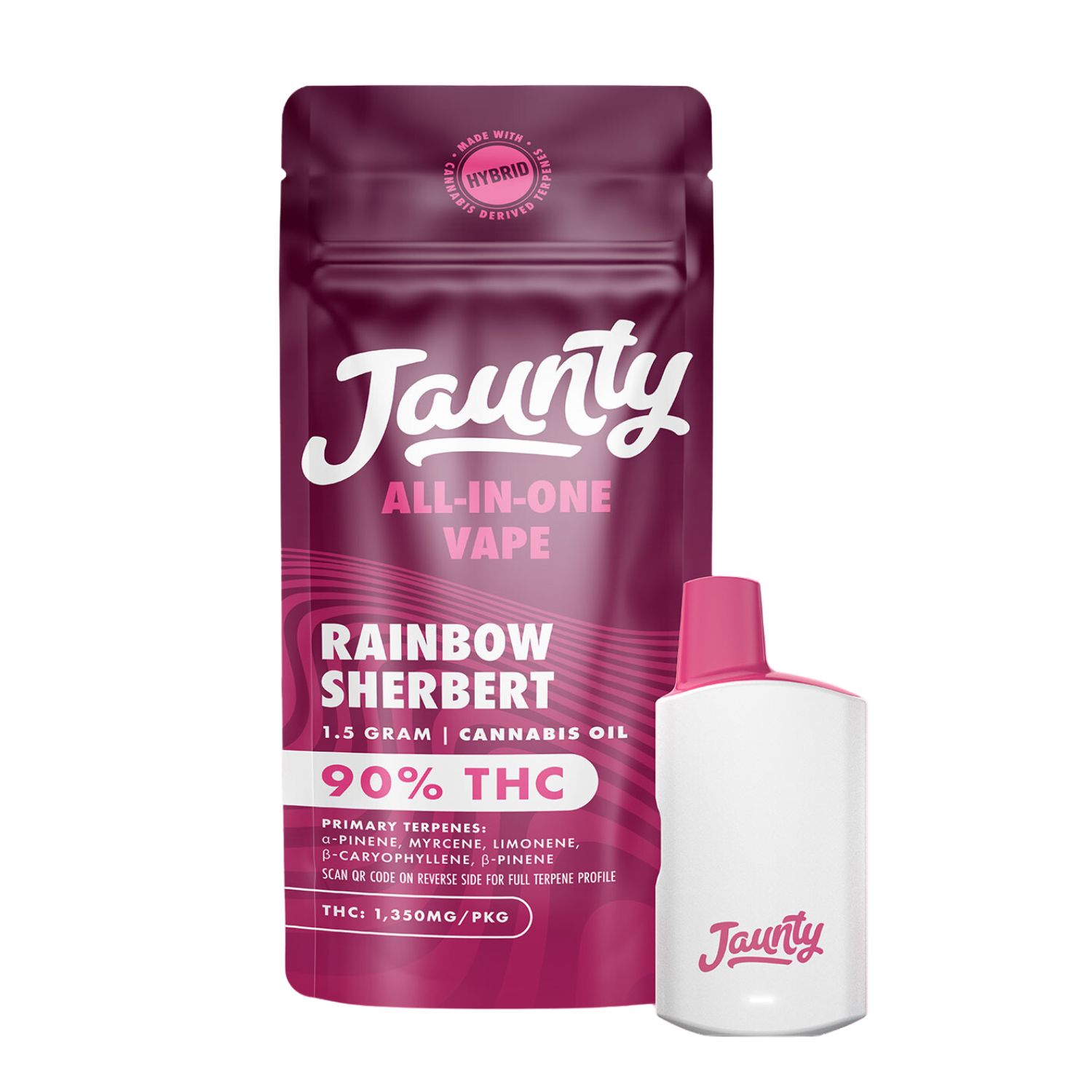 Photograph of product: Rainbow Sherbert Disposable Vape