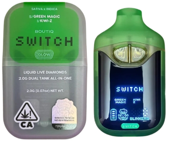 Photograph of product: Green Magic x Kiwi Z - AIO Dual Tank - Switch