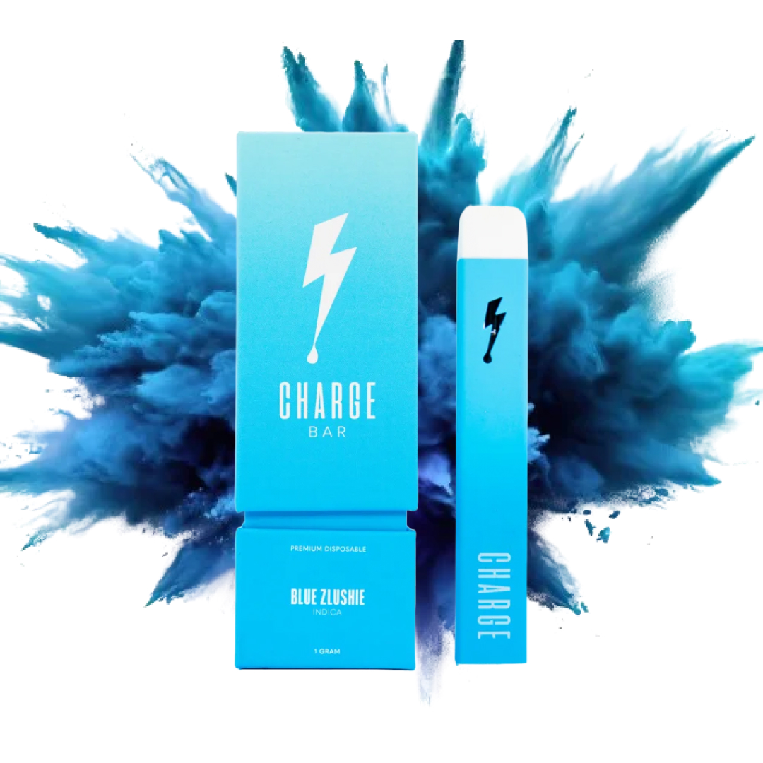 Photograph of product: Blue Zlushie Charge Bar | Disposable I 1g