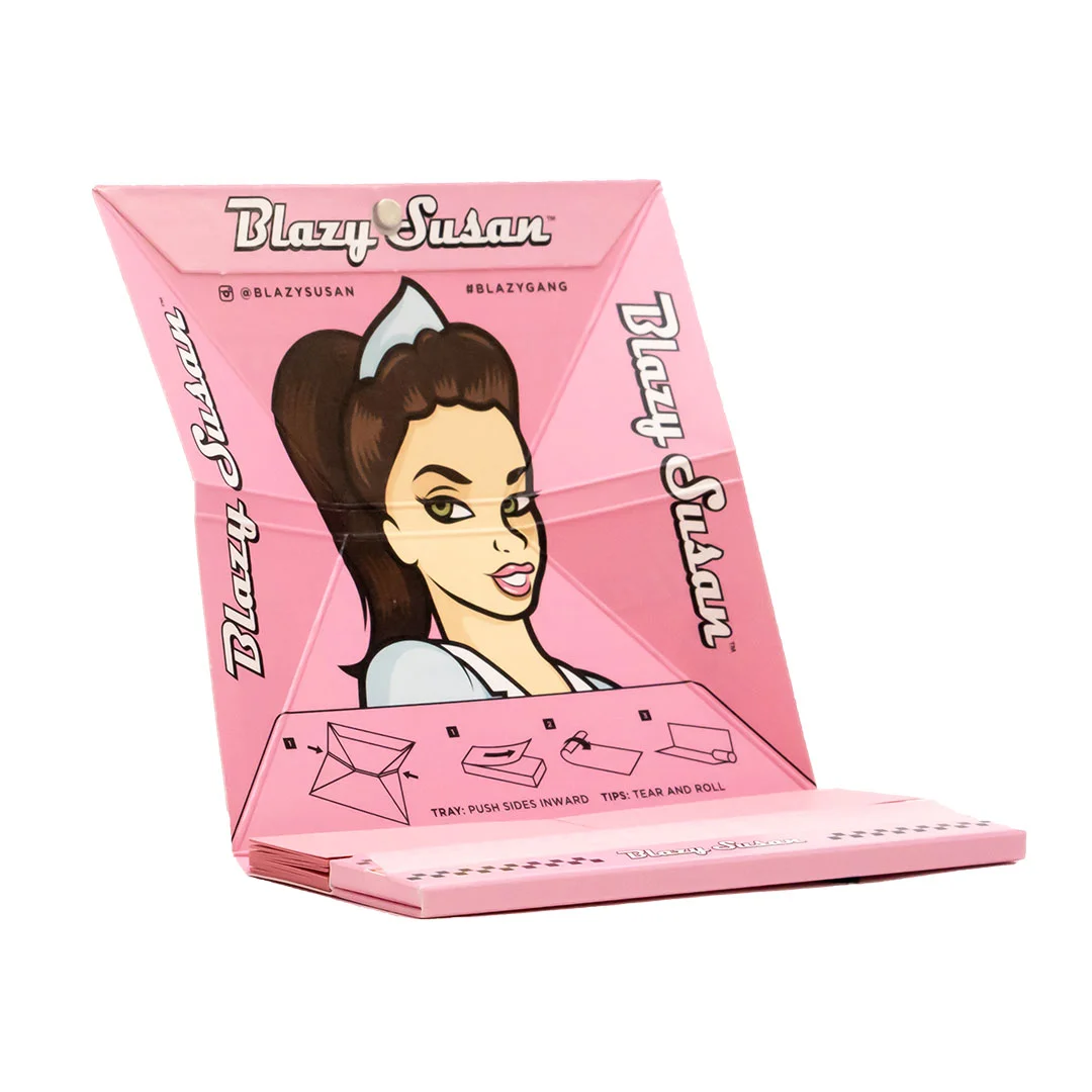 Photograph of product: Blazy Susan | Pink Papers Deluxe Rolling Kit, King Size Slim