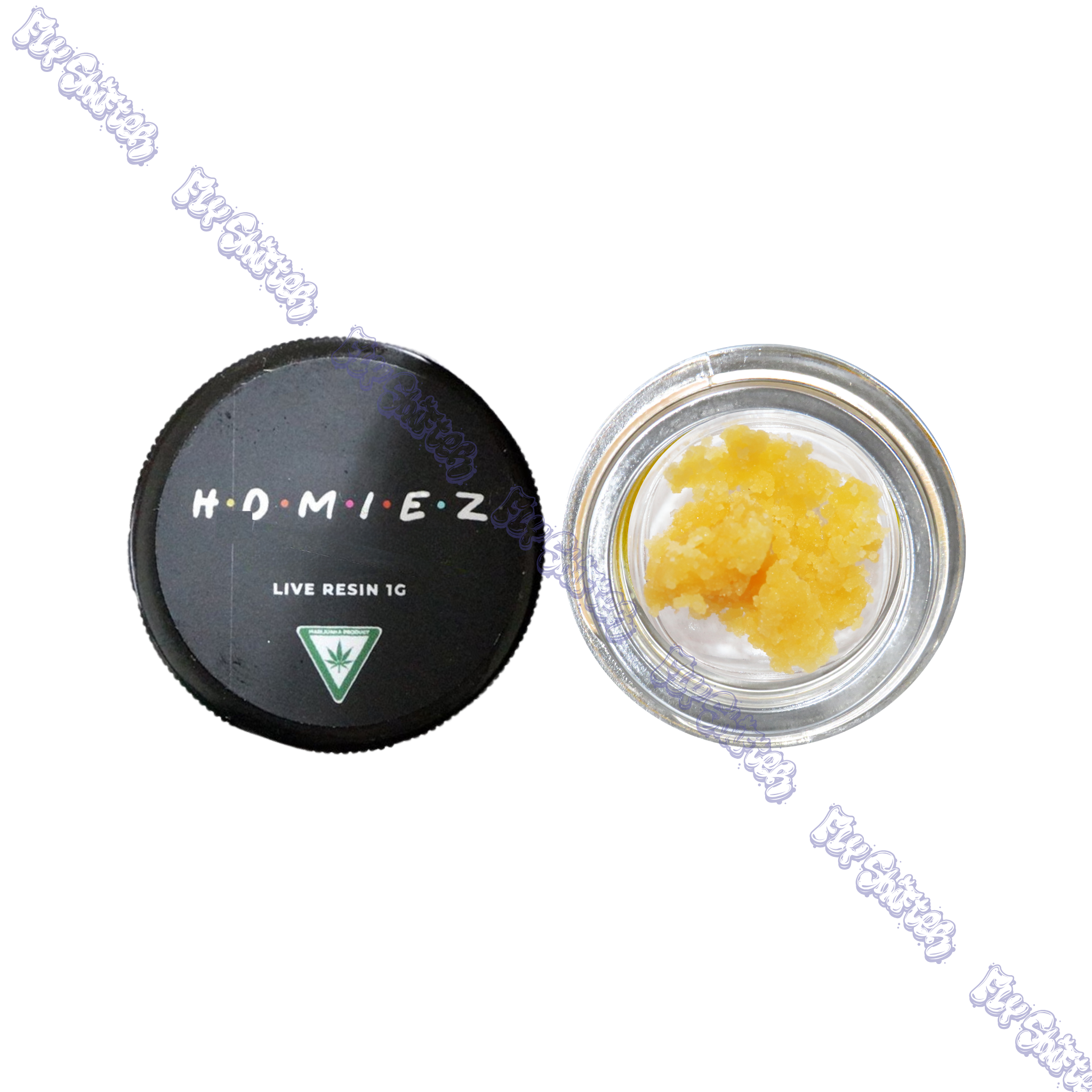 Photograph of product: Homiez White Cherry Gelato Baller Bucket 5g