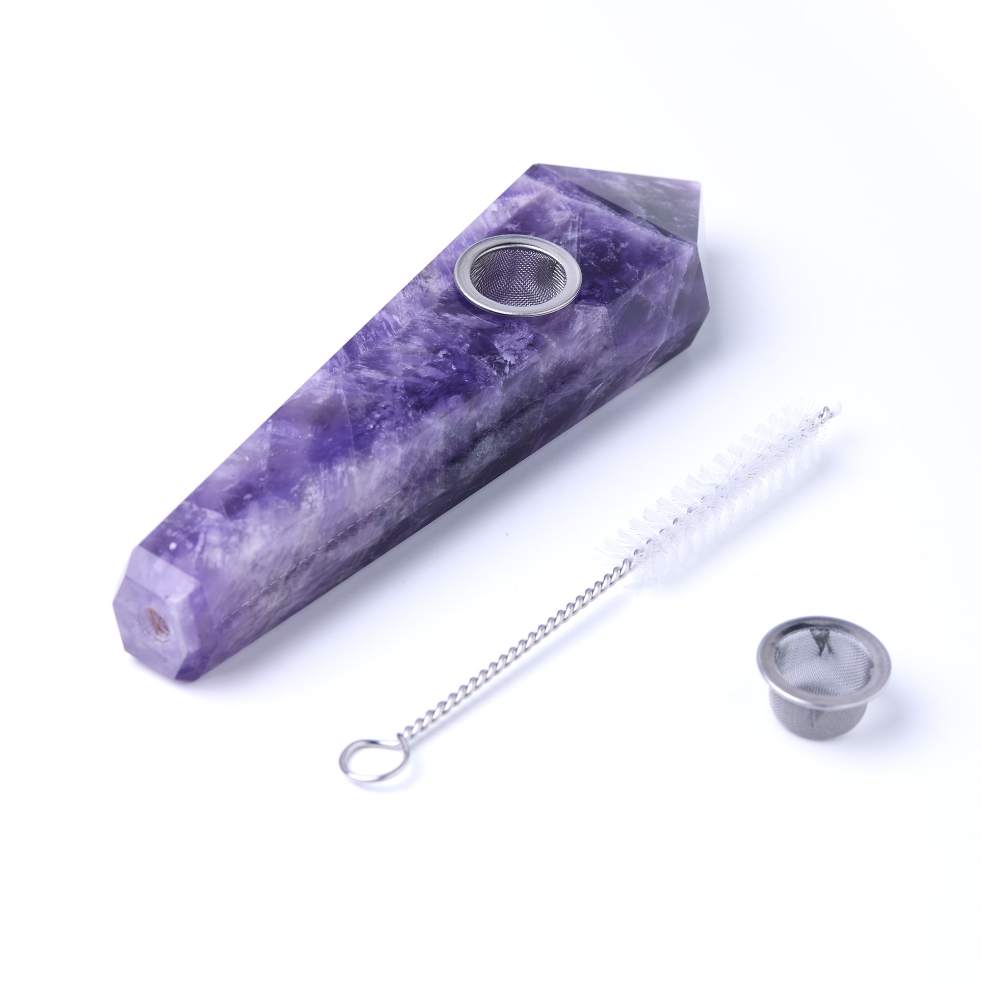 Photograph of product: Astral project | Gemstone Pipe | jewel Pipe