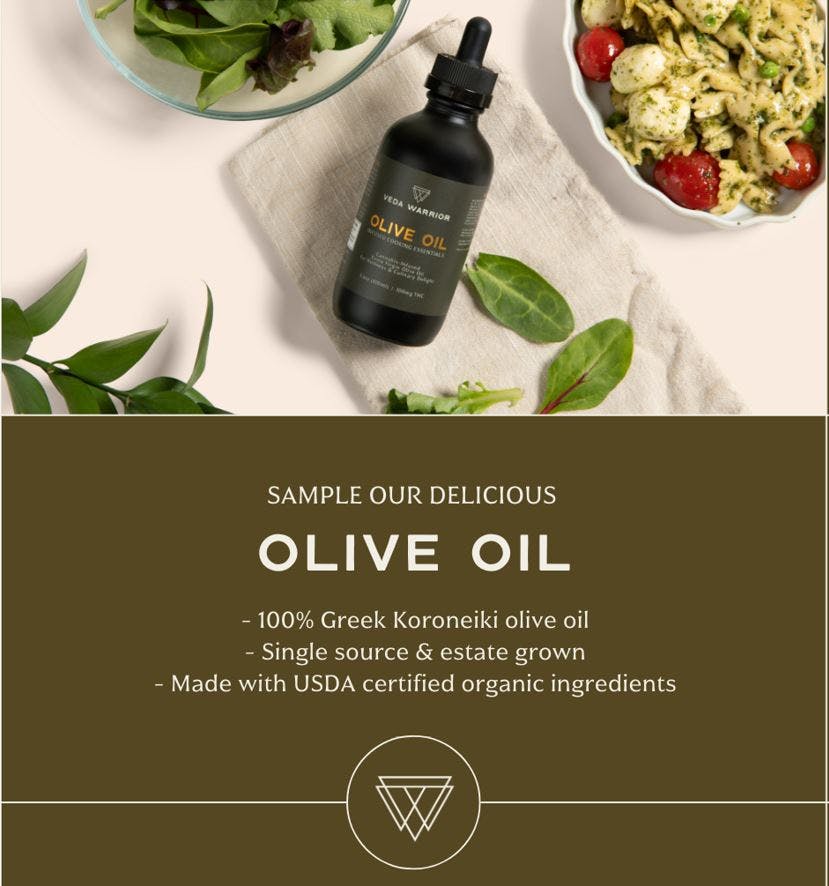 Photograph of product: TH-oui INFUSED | OLIVE OIL | 100MG