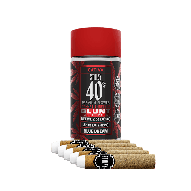 Photograph of product: Strawberry Cough Infused Blunt Pack - 2.5g