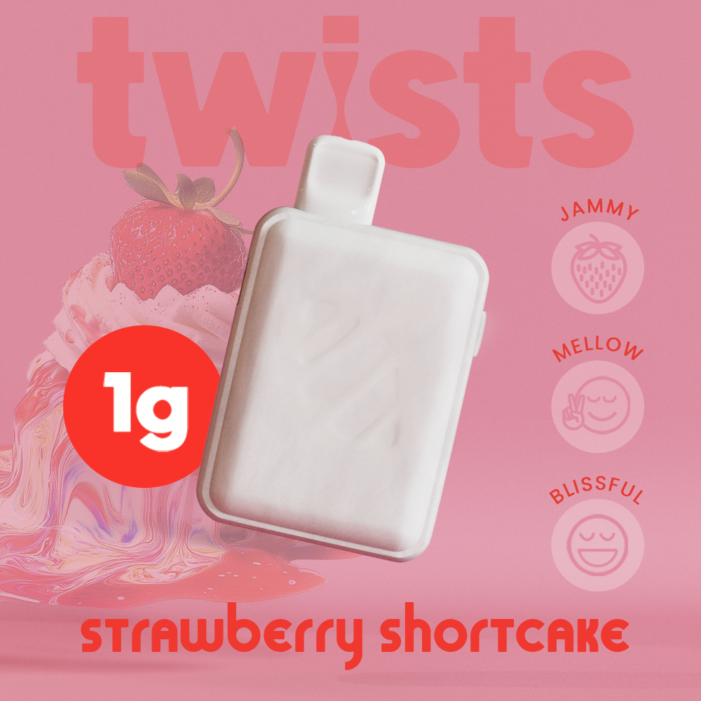 Photograph of product: Oil Twist - Strawberry Shortcake - Disposable