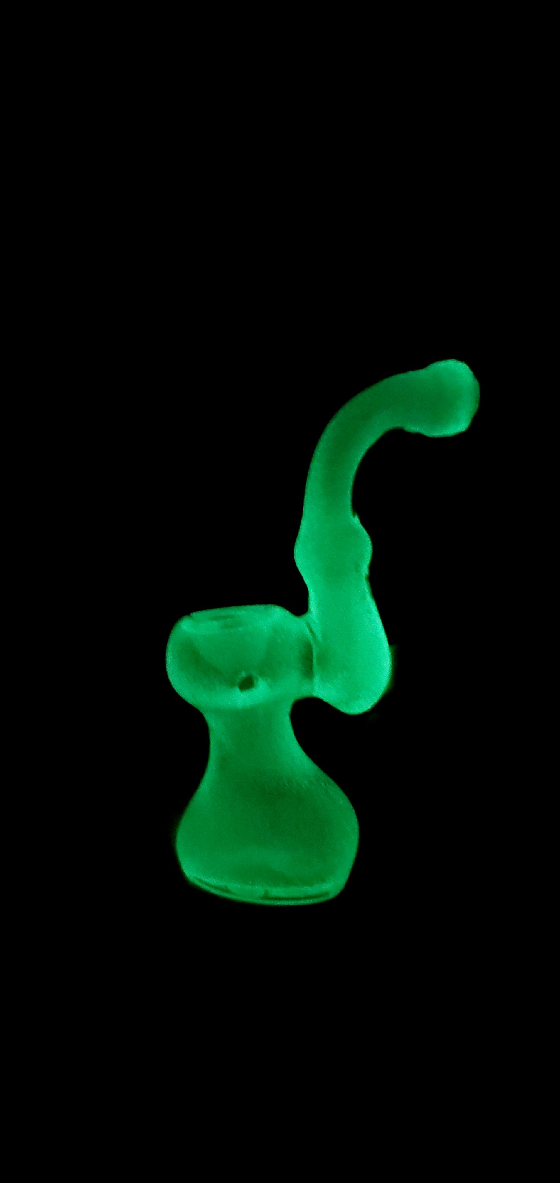 Photograph of product: Cloud Cali - Glow in the Dark - Mini Bubbler