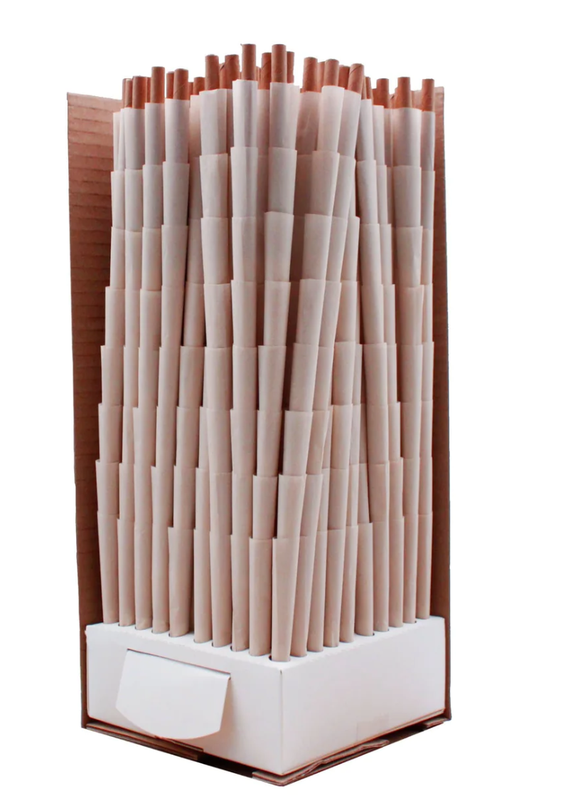Photograph of product: Cones + Supply | King Size Cones | 109mm/26mm filter | 800pk