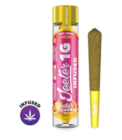 Photograph of product: Pink Lemon 1g Infused Pre-Roll Jeeter