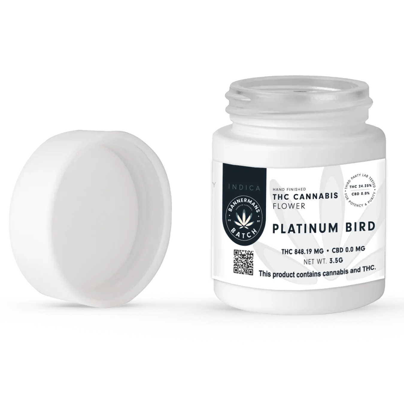 Photograph of product: Bannermans Batch | Platinum Bird | 3.5g