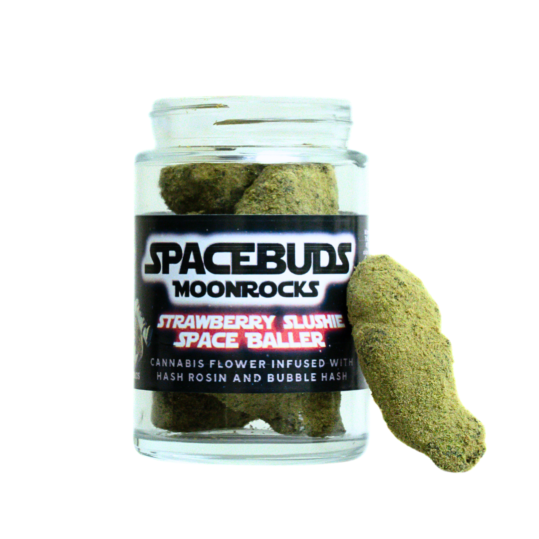 Photograph of product: 1oz Moonrocks | Strawberry Slushie - 28g