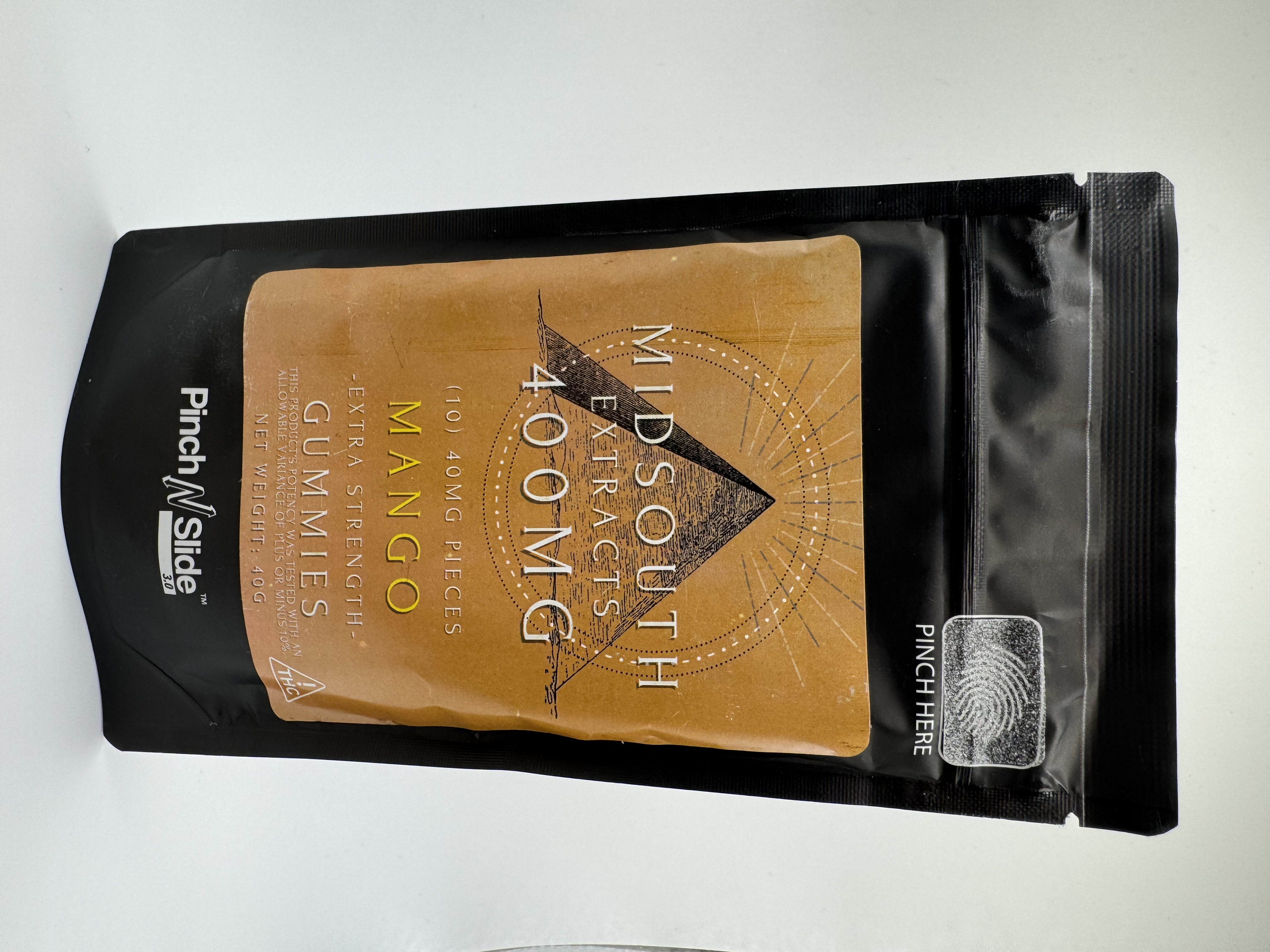 Photograph of product: Mango | 400mg | Gummies
