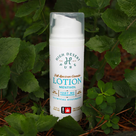 Photograph of product: Mentholated Clinical Strength Lotion | 1:1 TH-oui:CBD | 1200mg