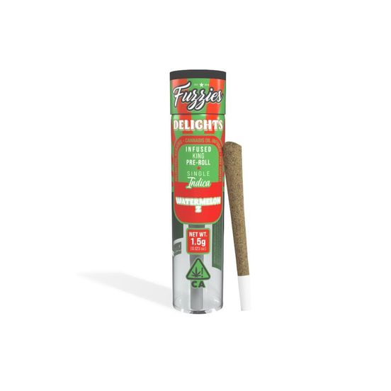 Photograph of product: Fuzzies - Watermelon Z - 1.5g Infused Preroll - 
