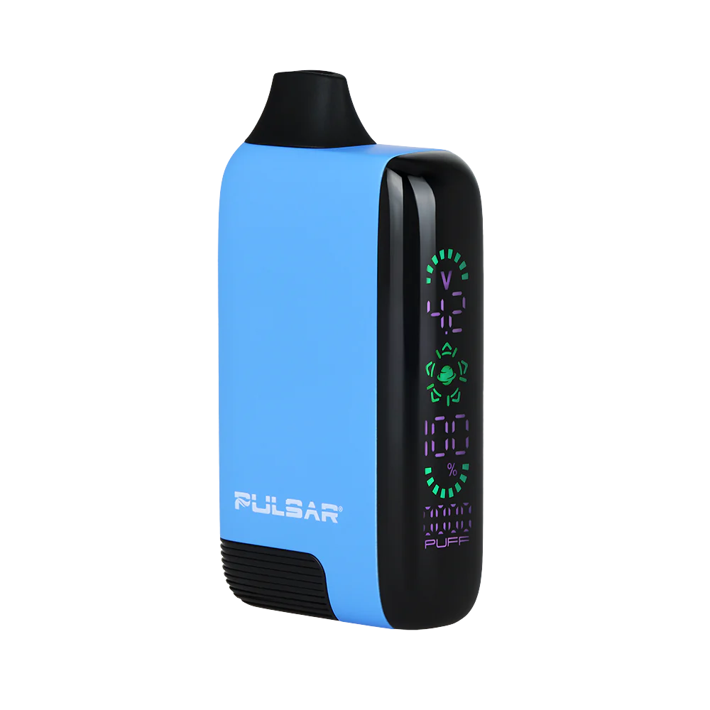 Photograph of product: DL 5.0 Auto-Draw 510 Vape Bar (Blue)
