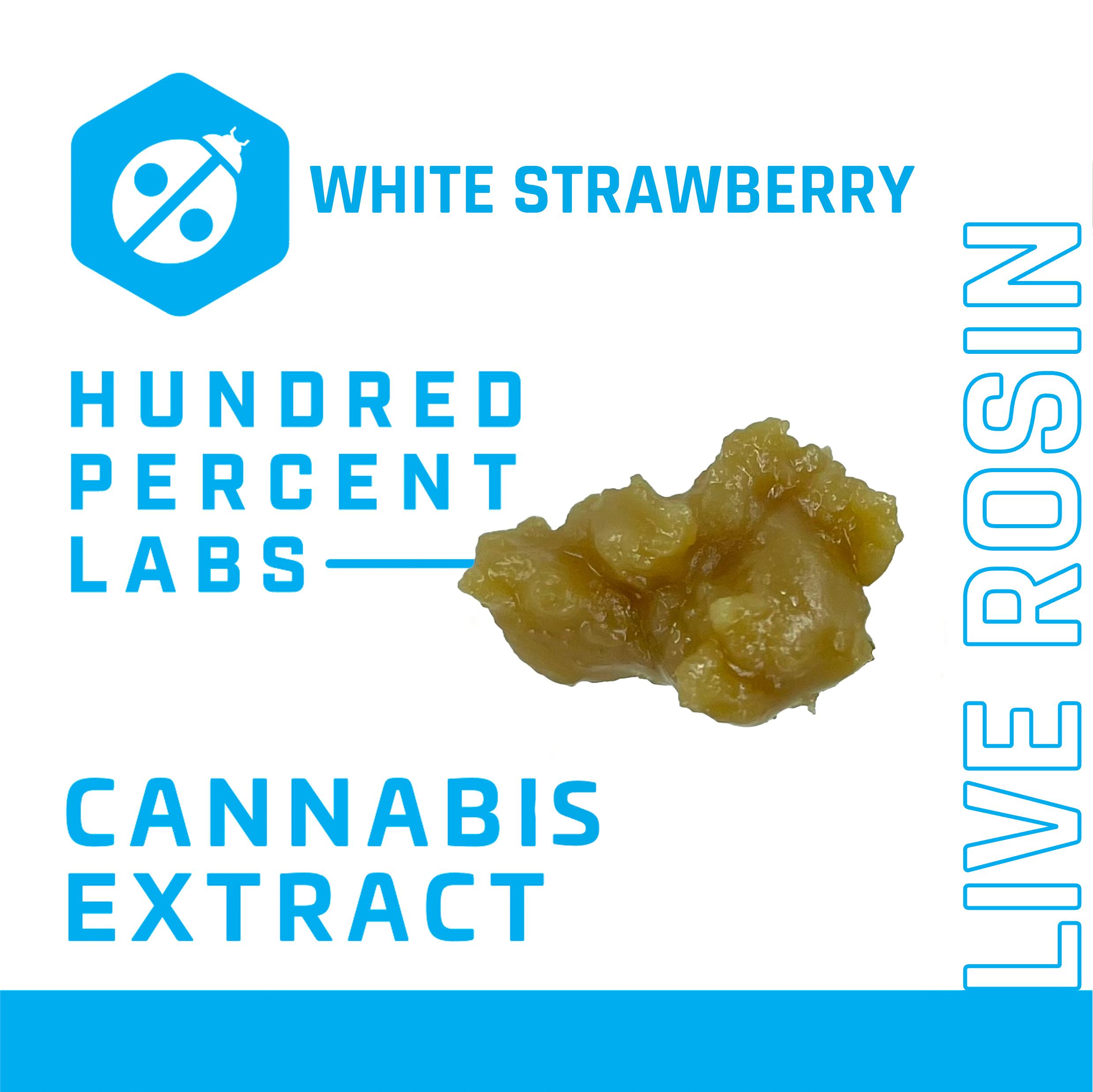 Photograph of product: White Strawberry | Live Rosin | 0.98g