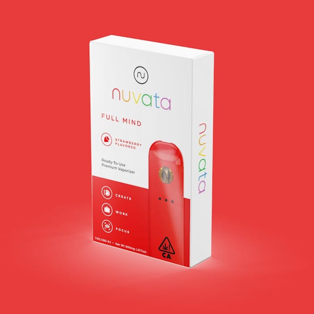 Photograph of Product: Full Mind Strawberry | .5g AIO